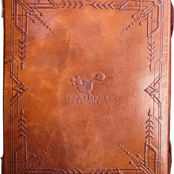 D20 Polyhedral Leather Journal - Picture 9 of 9